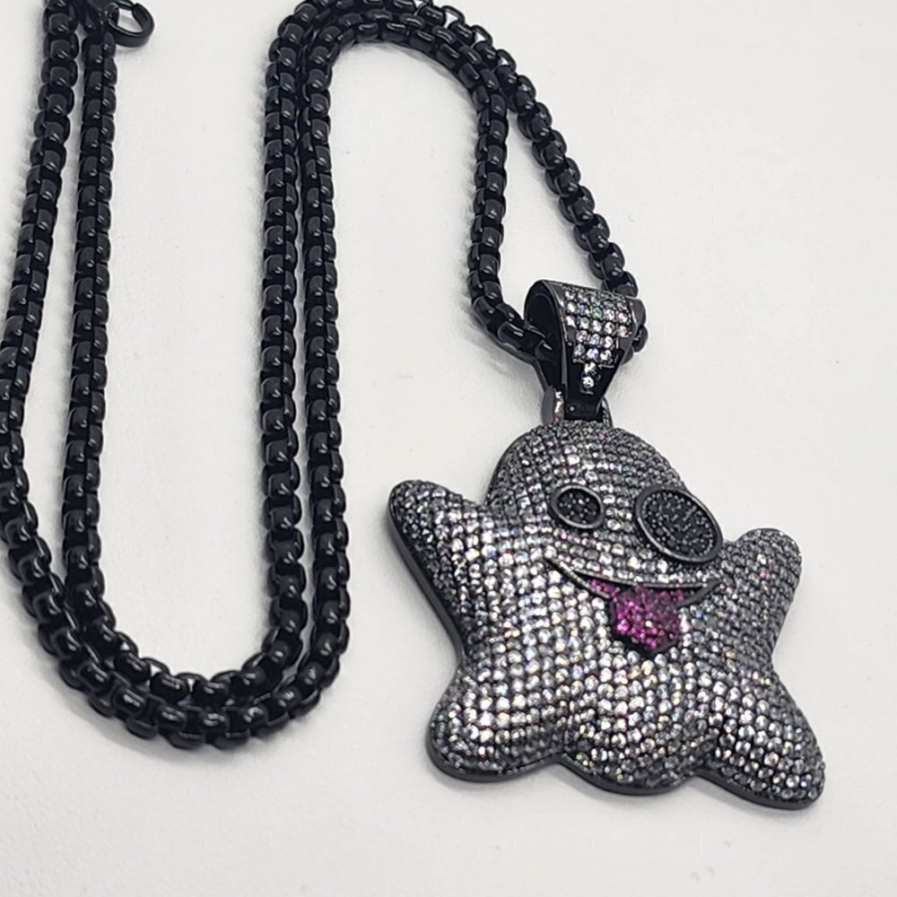 Brand New Cartoon Ghost Necklace - Picture 2 of 5